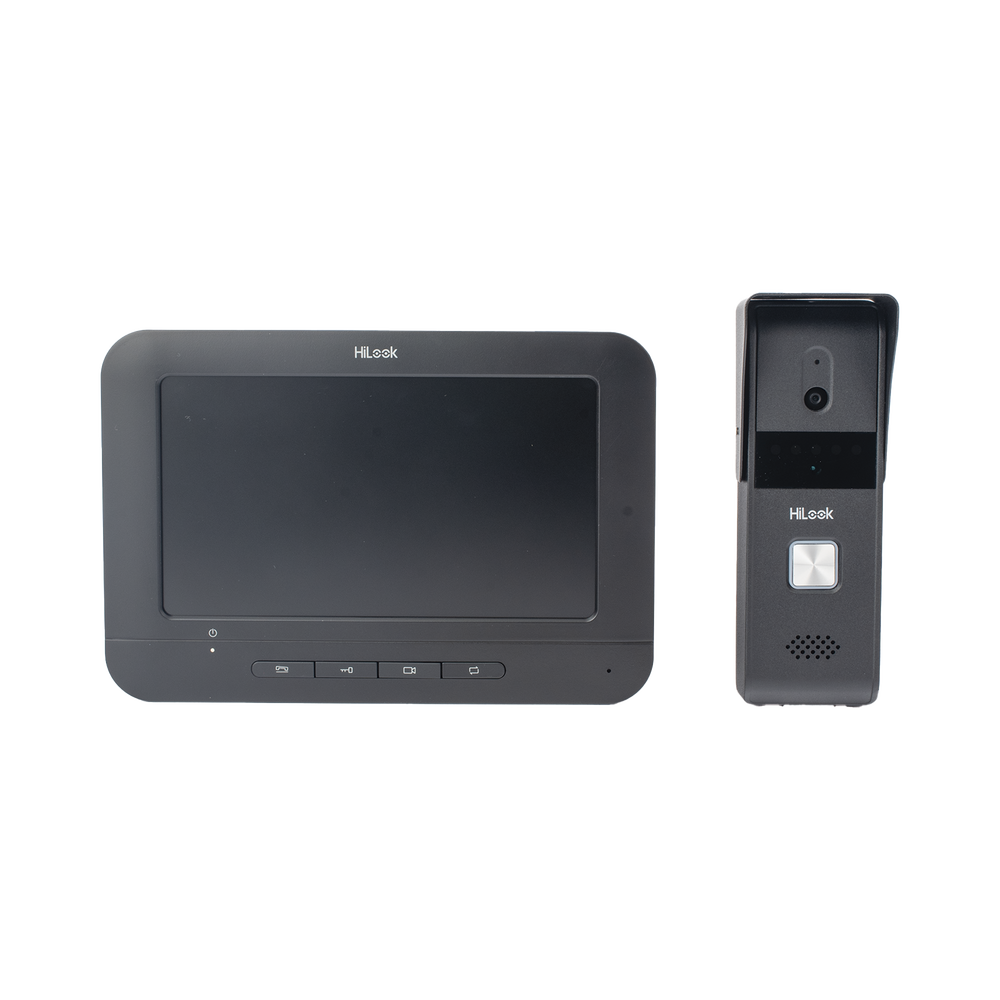 Kit de Videoportero Analógico con Pantalla LCD a Color de 7" / Frente de Calle para Exterior IP65 / Salida de Relevador