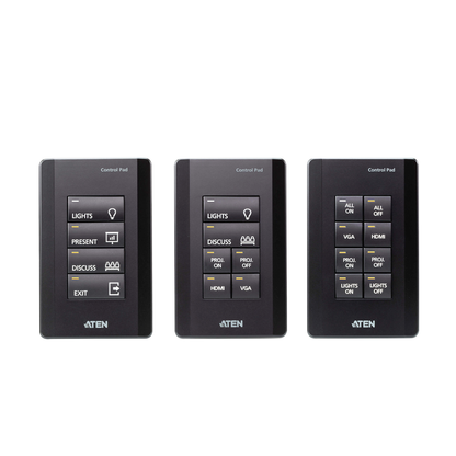 Sistema de control ATEN: panel de control de 8 botones