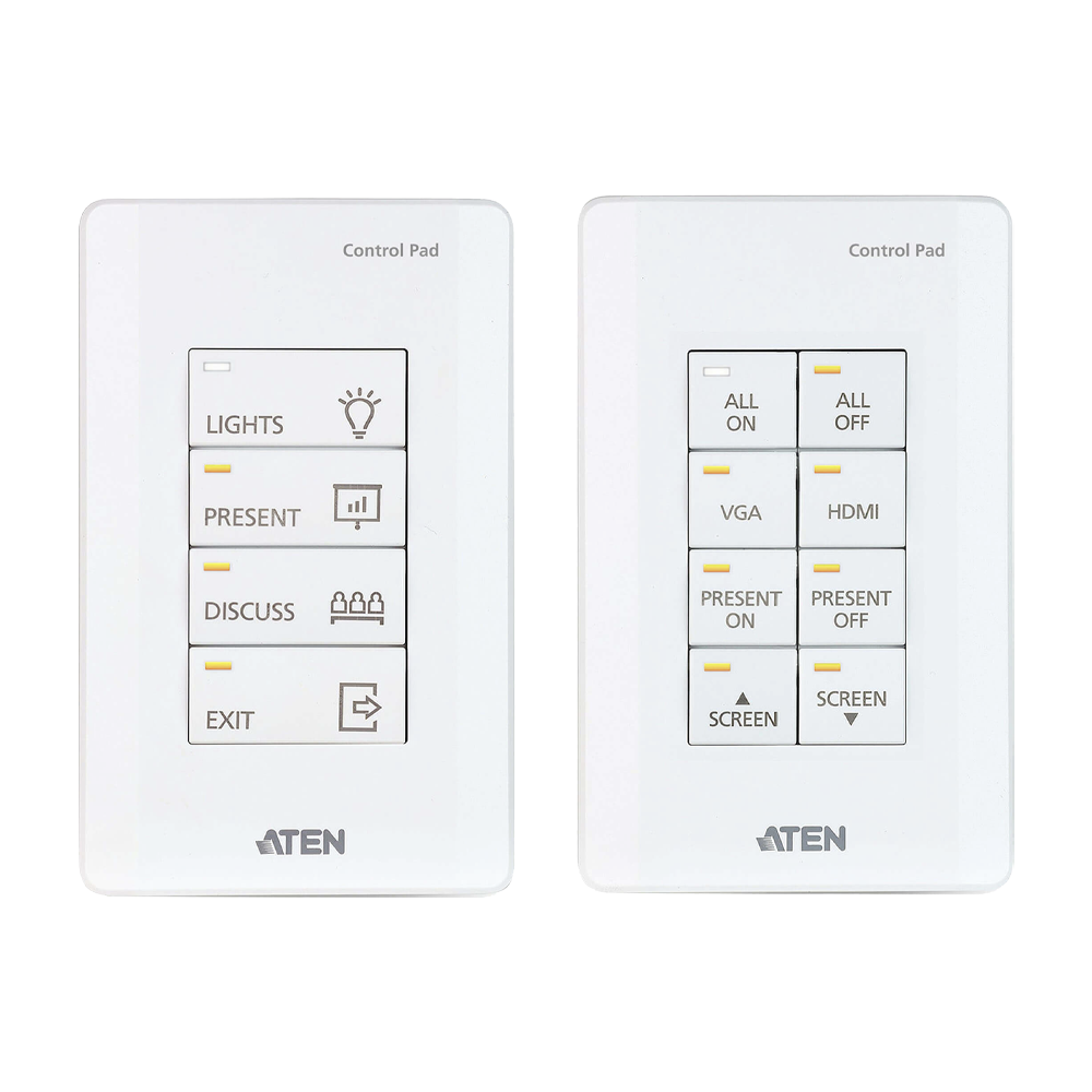 Sistema de control ATEN: panel de control de 8 botones