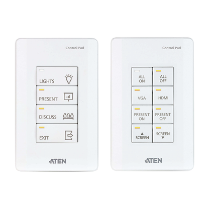 Sistema de control ATEN: panel de control de 8 botones