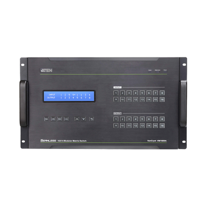 Matriz de Conmutación HDMI | 16 Entradas x 16 Salidas | Solución Modular | Múltiples Métodos de Control