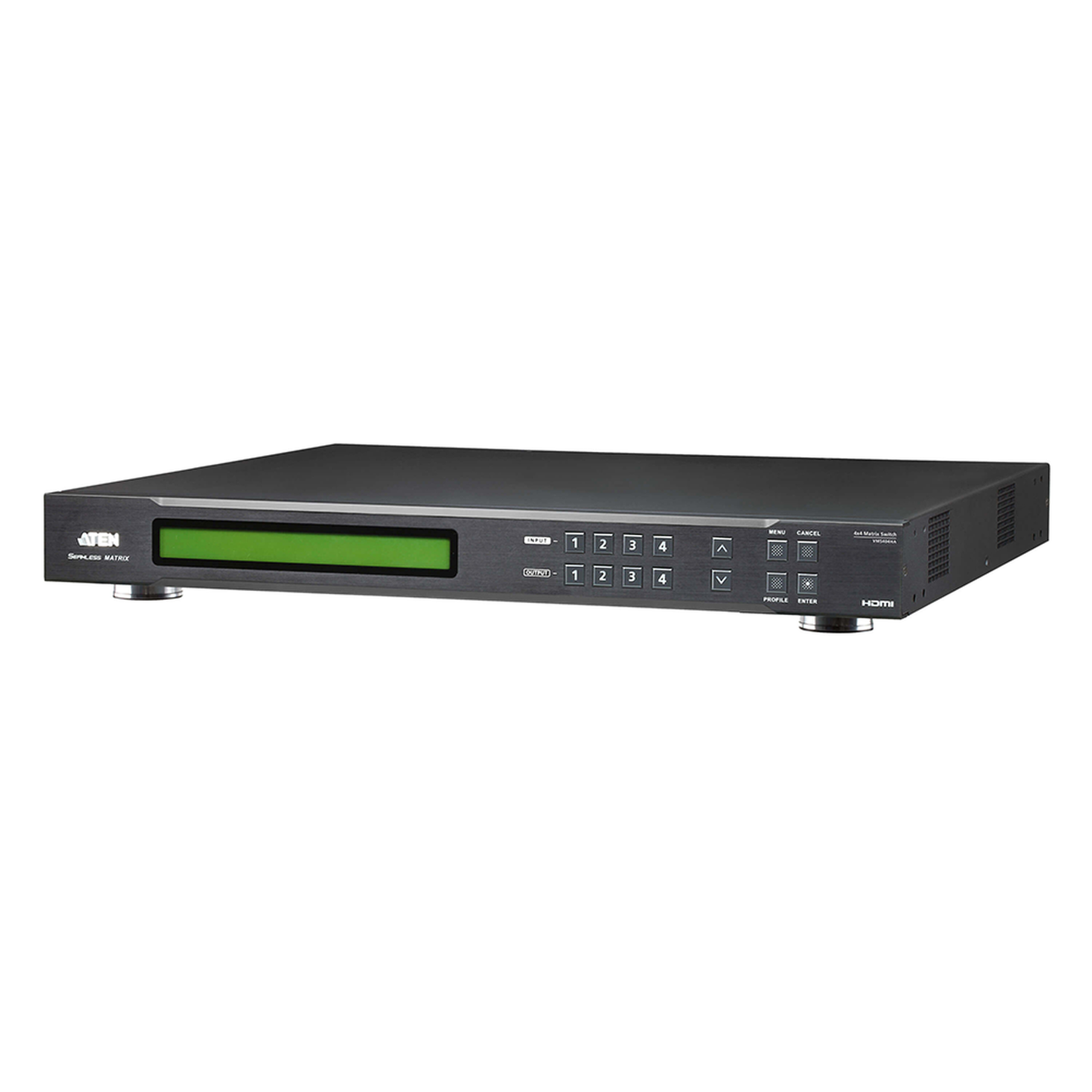 Switch De Matriz Hdmi | 4x4 | Con Escalador | Compatible Con Videowall | Seamless Switchâ„¢ | IR | RS-232 | Ethernet | Salida de Audio