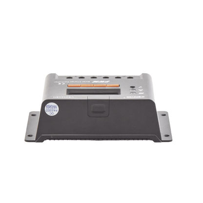 Controlador Solar de Carga y Descarga PWM 12/24V 20A con Display, Parámetros Configurables