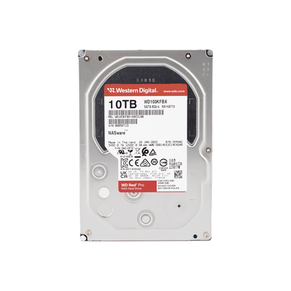 Disco Duro Red Pro de 10TB / 7200 RPM / Optimizado para NAS / Uso 24-7 / 5 Años de Garantia