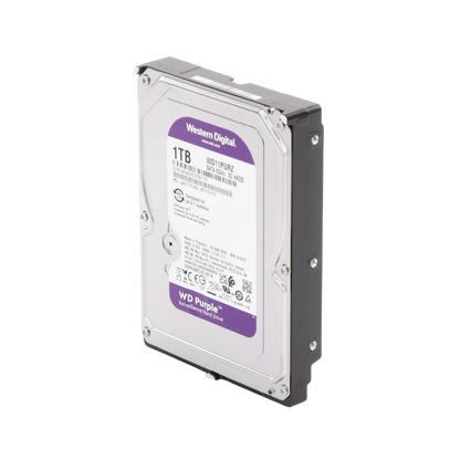 Disco Duro Purple de 1 TB / 5400 RPM / Optimizado para Soluciones de Videovigilancia / Uso 24-7 / 3 Años de Garantia
