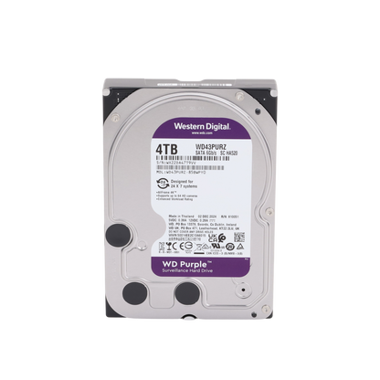 Disco Duro PURPLE de 4TB / 3 AÑOS DE GARANTÍA / Para Videovigilancia