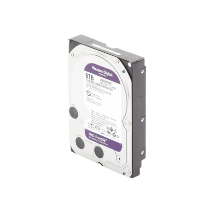 Disco Duro PURPLE de 6TB / 3 AÑOS DE GARANTÍA / Para Videovigilancia