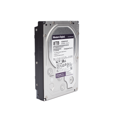 Disco duro WD de 8TB / 7200RPM / Optimizado para soluciones de video inteligente