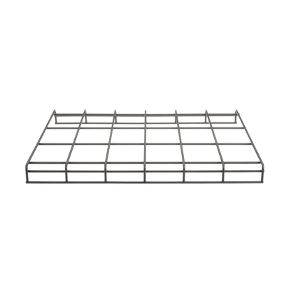 Charola para Canalización Wyr-Grid® Tipo Malla, Con Pintura Electrostática en Color Negro, 18 in (457.2 mm) de Ancho, 53.1 mm de Alto y 3 m de Largo