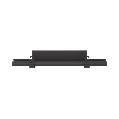 Soporte de Montaje a Techo Tipo Trapecio, para Charolas Wyr-Grid de 12 in (304.8 mm) de Ancho, Uso con Varilla Roscada de 1/2", Color Negro