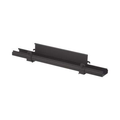 Soporte de Montaje a Techo Tipo Trapecio, para Charolas Wyr-Grid de 12 in (304.8 mm) de Ancho, Uso con Varilla Roscada de 1/2", Color Negro