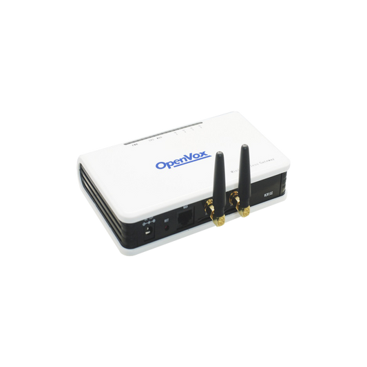 Gateway GSM 3G, con 2 puertos para SIM, compatible con Grandstream y 3CX, protocolo SIP e IAX2