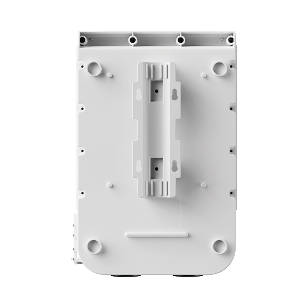Switch PoE para exterior / Administración en la nube / Con 4 puertos 10/100 Mbsp PoE af/at / 2 Puertos Uplink 10/100 MBPS /  Presupuesto 60 W / PoE hasta 250 metros / Soporta protocolo ONVIF