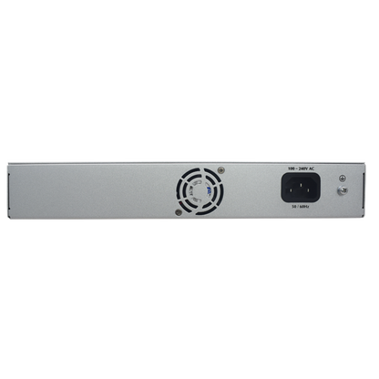 Switch PoE / Administración en la nube / Con 4 puertos 10/100 Mbsp PoE af/at / 2 Puertos Uplink 10/100 MBPS /  Presupuesto 60 W / PoE hasta 250 metros / Soporta protocolo ONVIF