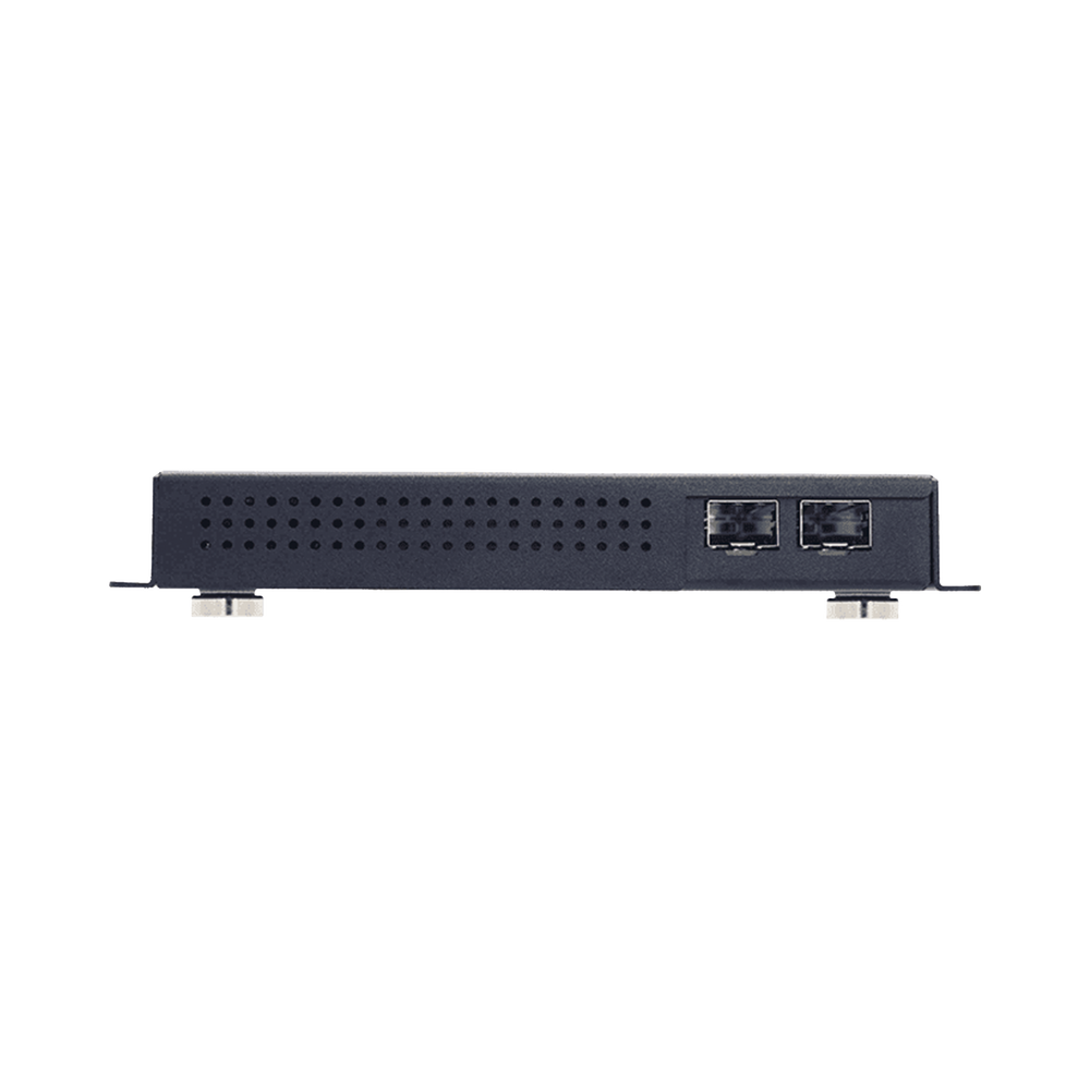 Switch L2 PoE Industrial / Administración Cloud Gratuita / 8 Puertos PoE af/at/bt 10/100/1000 Mbps / 2 Puertos SFP Gigabit / Máx Presupuesto PoE 145 W / Montaje Magnético - Riel DIN.
