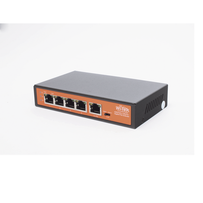 Extensor PoE / Entrada hasta 90 W / 4 puertos Gigabit PoE salida 802.3 af/at / Extensor PoE hasta 250 m / No administrable
