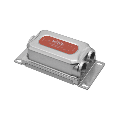 Extensor PoE para exterior / Entrada PoE de 60W y 2 salidas PoE de 30W / Protección IP68 / Ideal Para Aplicaciones de CCTV