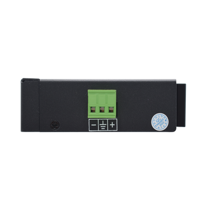 Splitter PoE IN hasta 90 W / Salida DC 12v/16V/24v o 48V / Carcasa metálica / Industrial soporte para riel DIN / Aplicaciones CCTV