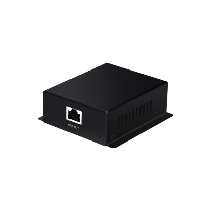 Convertidor PoE Industrial / Entrada PoE 802.3 af/at / Salida PoE pasivo 24V / Conexión plug and play / Alcance de hasta 100 metros / Ideales para Enlaces Inalámbricos