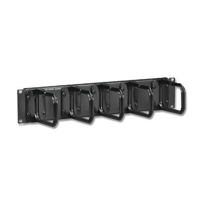 Organizador de cable, para montaje aéreo, con 5 soportes, 2UR