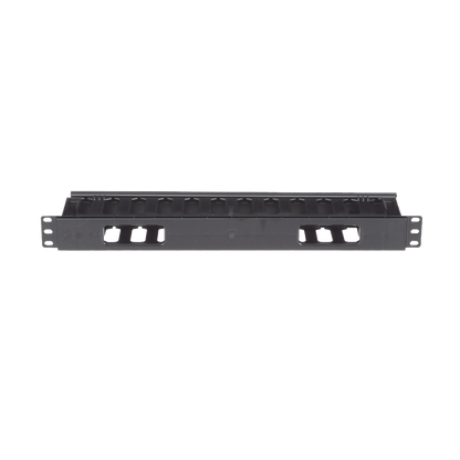 Organizador de Cables Horizontal PatchLink, Sencillo (Solo Frontal), Para Rack de 19in, 1UR