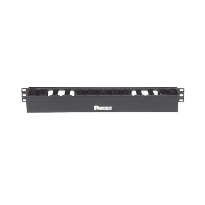 Organizador de Cables Horizontal PatchLink, Sencillo (Solo Frontal), Para Rack de 19in, 1UR