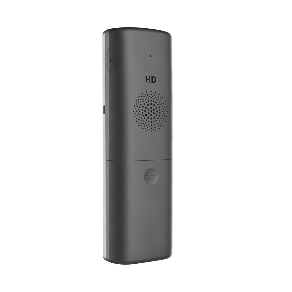 Teléfono WiFi portátil empresarial con 2 lineas y cuentas SIP, Bluetooth y botón Push-to-talk