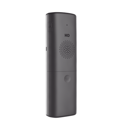Teléfono WiFi portátil empresarial con 2 lineas y cuentas SIP, Bluetooth y botón Push-to-talk