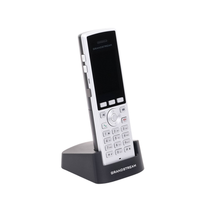 Teléfono WiFi portátil empresarial con 2 lineas y cuentas SIP, Bluetooth y botón Push-to-talk