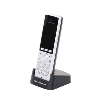 Teléfono WiFi portátil empresarial con 2 lineas y cuentas SIP, Bluetooth y botón Push-to-talk
