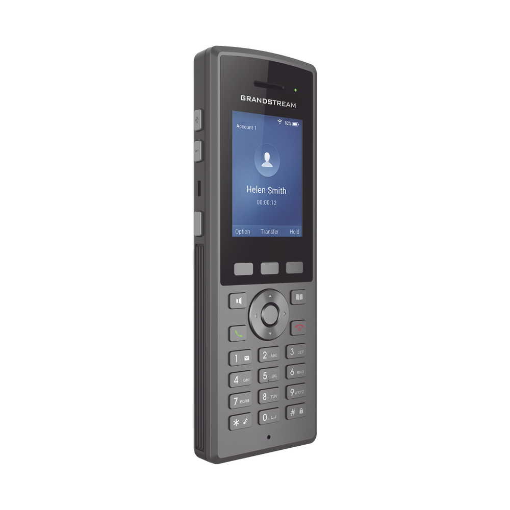 Teléfono WiFi portátil empresarial con diseño resistente IP67, conectividad a la red VoIP vía WiFi