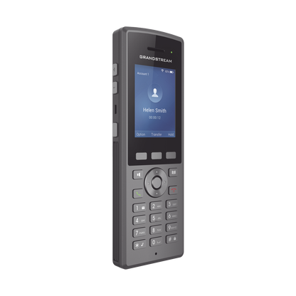 Teléfono WiFi portátil empresarial con diseño resistente IP67, conectividad a la red VoIP vía WiFi