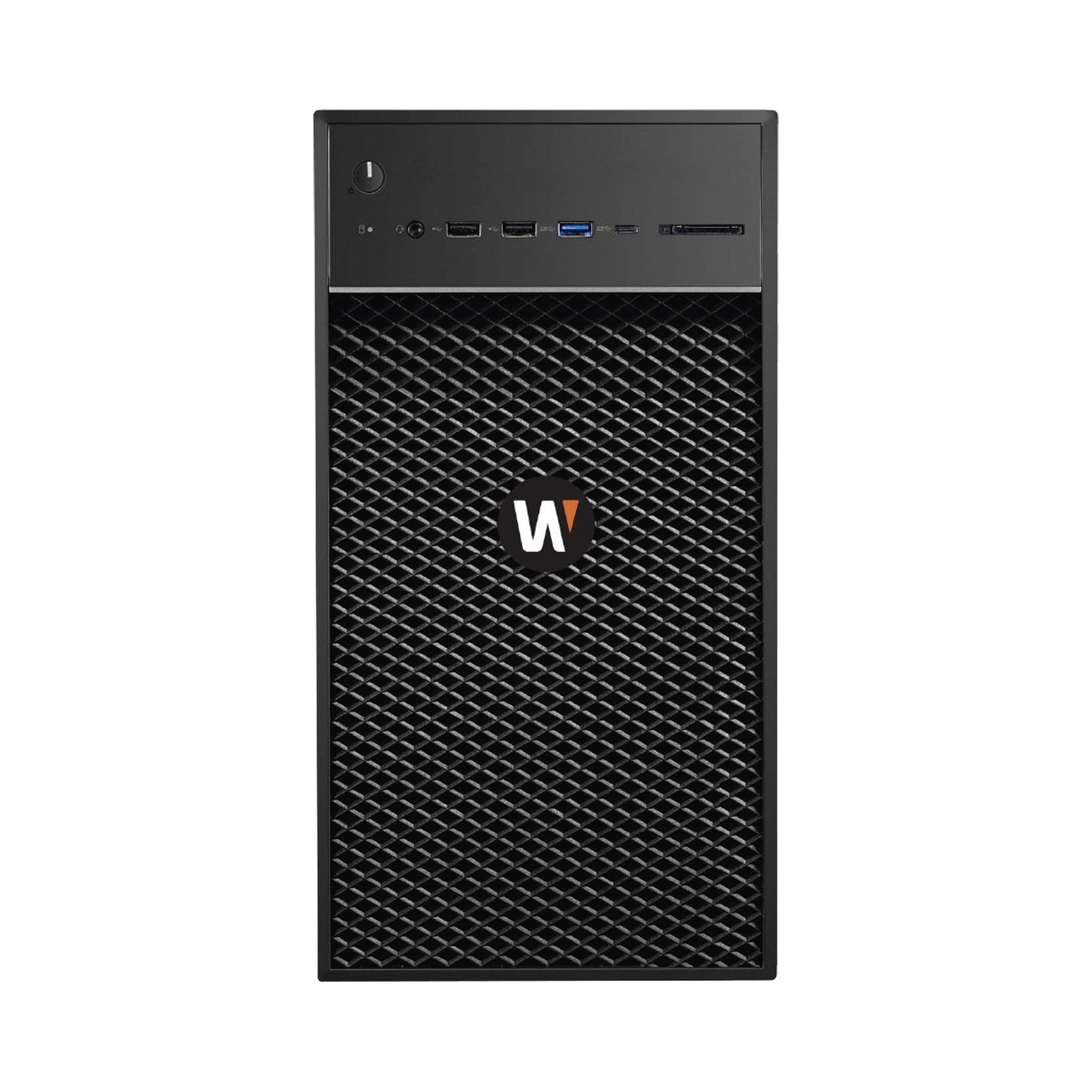 NVR Wisenet WAVE basada en Windows / Incluye licencia WAVE-PRO-04 / 470 Mbps throughput / Incluye 4TB para almacenamiento