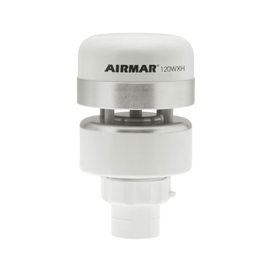 120WXH Estación meteorológica de medición ultrasónica de viento aparente y dirección, integra calefactor controlado termostáticamente.
