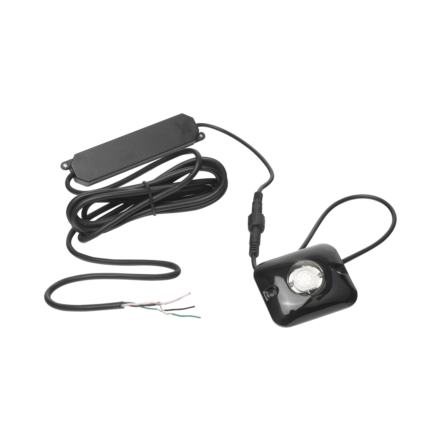 Estrobo Oculto de 1 LED de 10W, Ideal para Vehículos Encubierto, Color Ambar