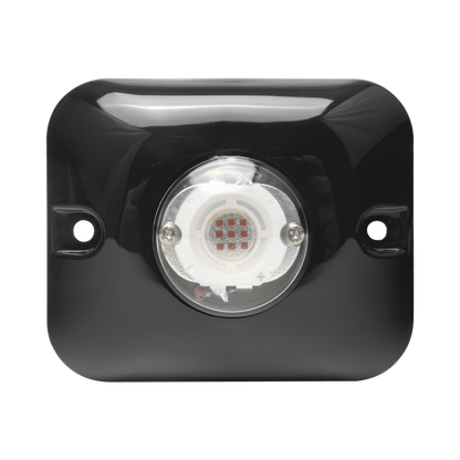 Estrobo Oculto de 1 LED de 10W, Ideal para Vehículos Encubierto, Color Rojo