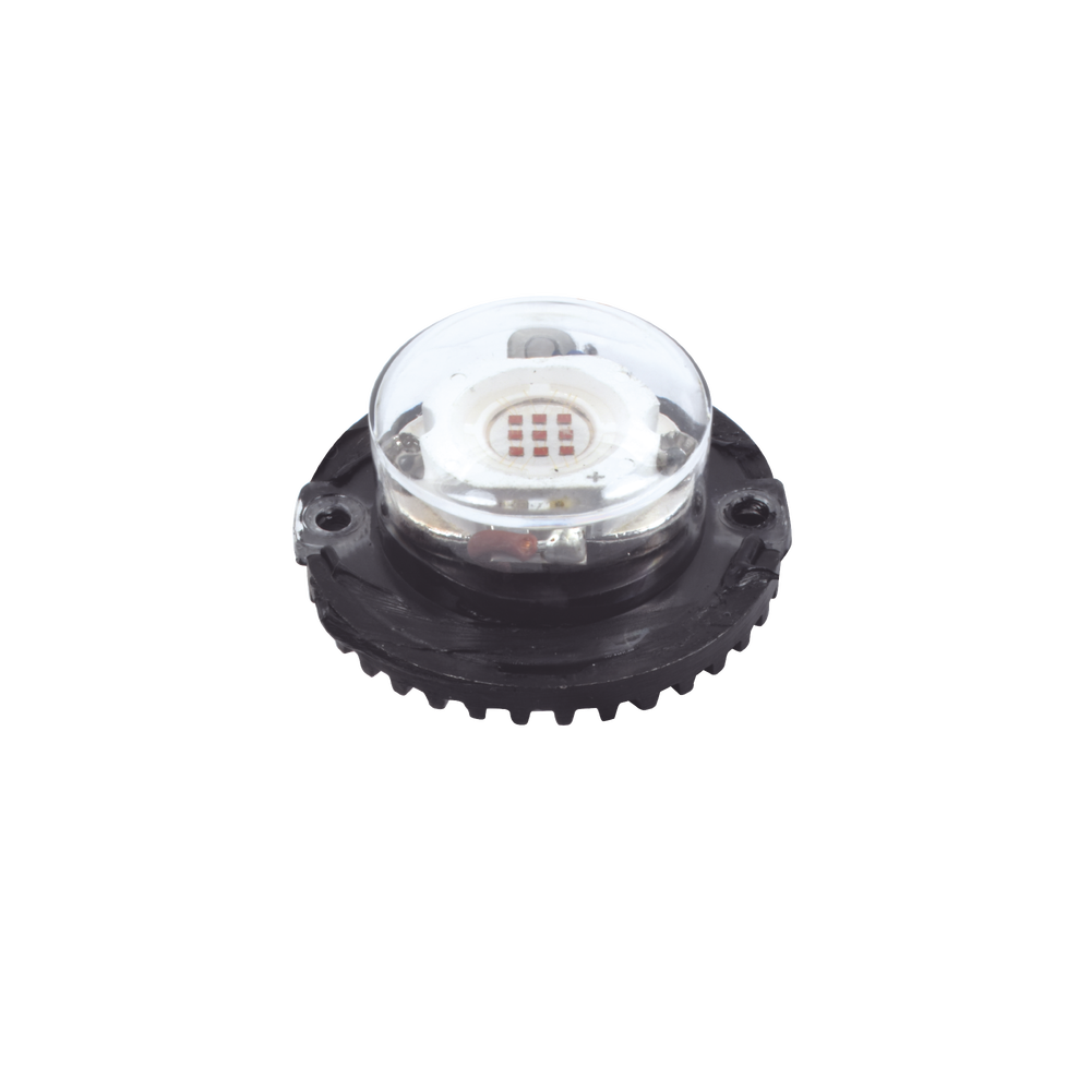 Estrobo Oculto de 1 LED de 10W, Ideal para Vehículos Encubierto, Color Claro