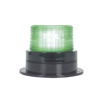 Burbuja Brillante de Larga Vida Útil, con 8 LEDs Color Verde, Domo Verde, 12Vcd