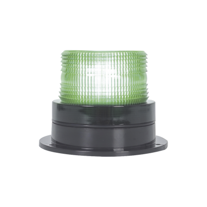 Burbuja Brillante de Larga Vida Útil, con 8 LEDs Color Verde, Domo Verde, 110 Vca