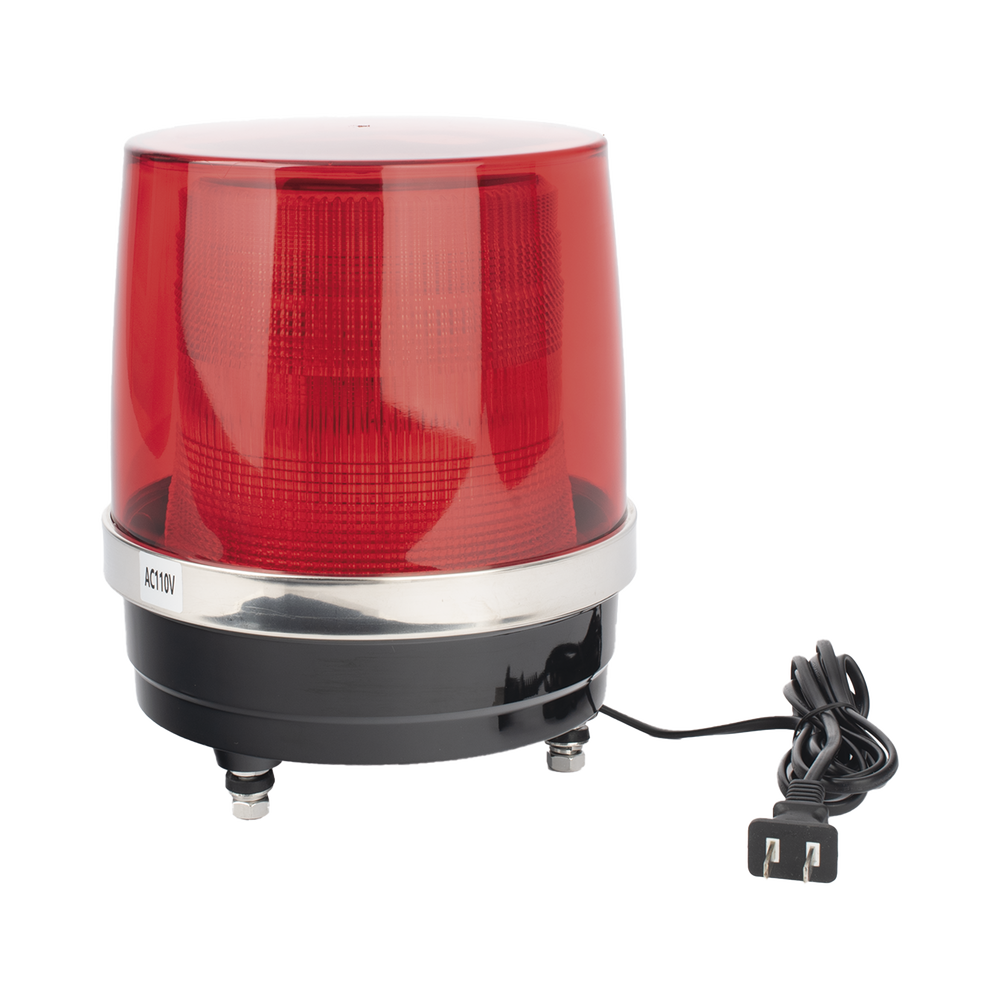 Burbuja Brillante de Larga Vida Útil, Con 150 LEDs, Color Rojo, Domo Rojo, 110 Vca