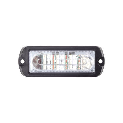 Luz Auxiliar Ultra Brillante de 8 LED's en color Rojo/Claro con mica transparente