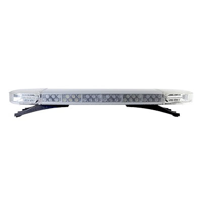 Barra de luces de 47" con 122 LEDs ultra brillantes rojo/azul, con montaje de gancho y controlador
