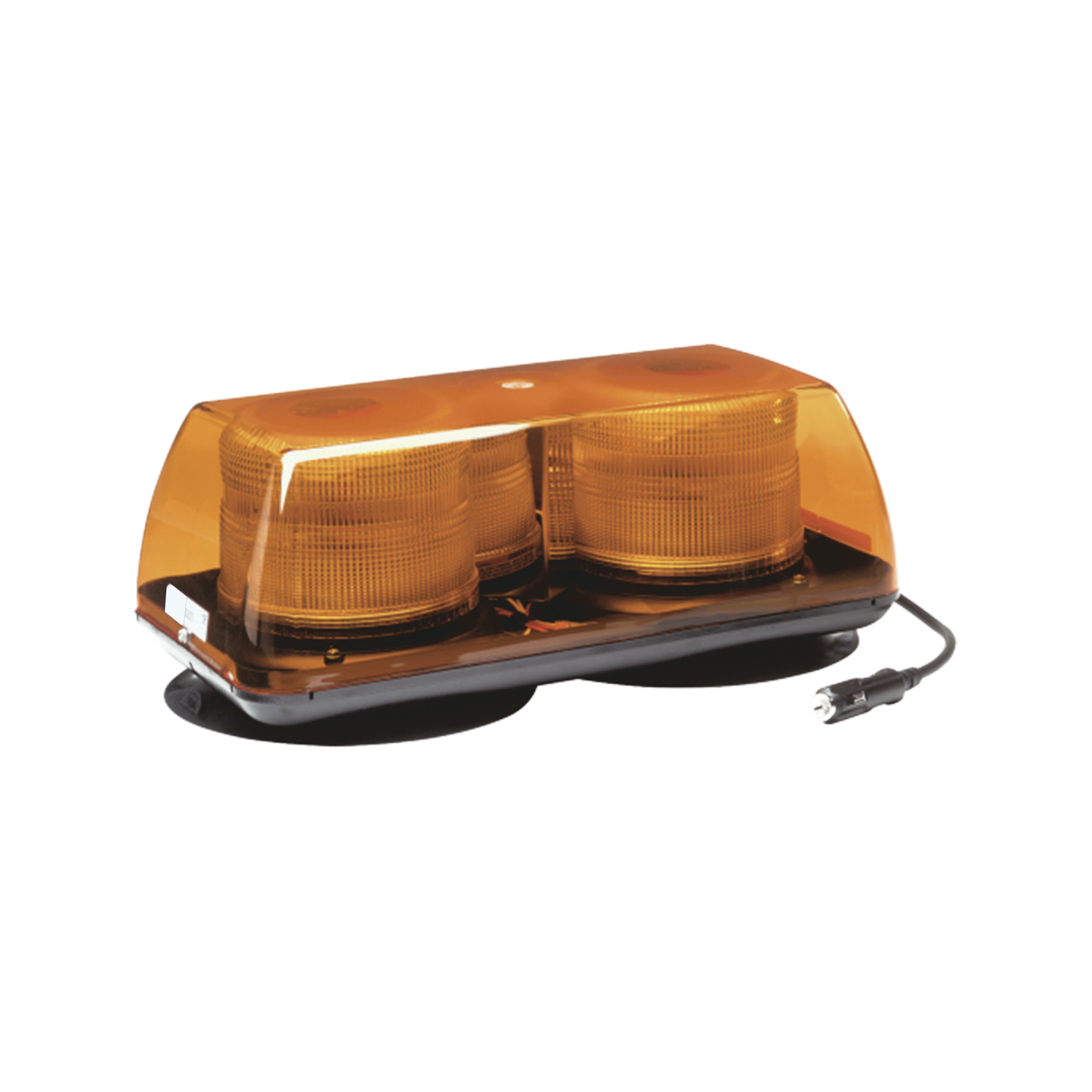 Mini Barra de Luces Estroboscopica, Color Ámbar, Montaje Magnético