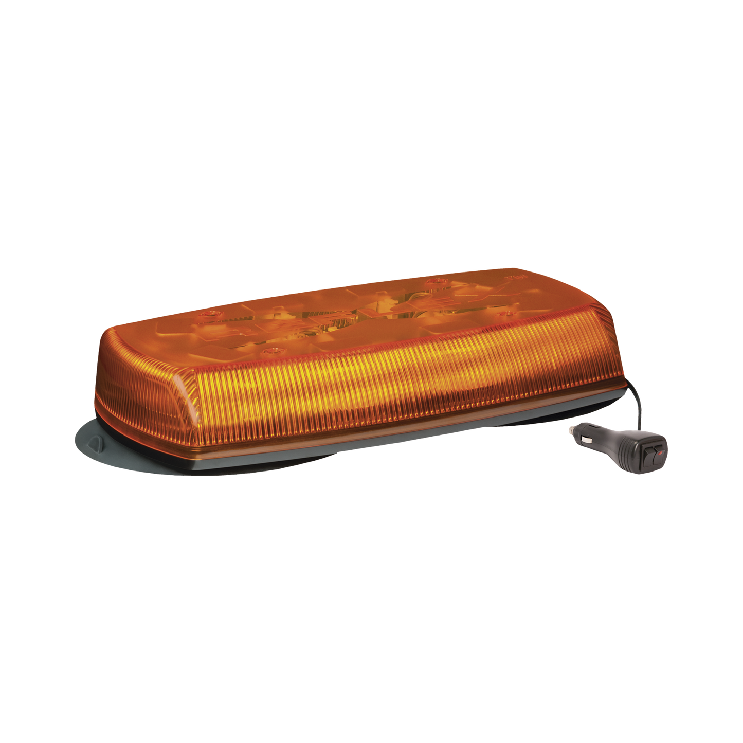 Mini Barra de Luces Ultra Brillante, color Ámbar, con montaje de succión