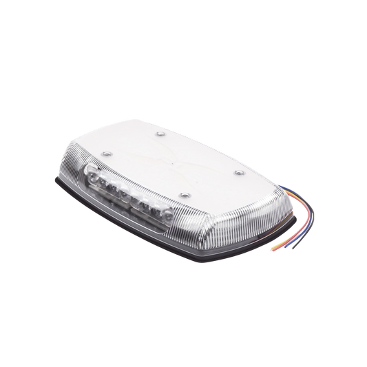 Mini Barra de Luces Ultra Brillante, color domo claro, LED azul, Ideal para Seguridad Privada