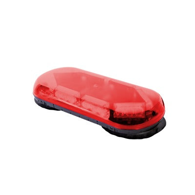 Mini barra con 24 LED, Color Rojo y Montaje Magnético de Succión