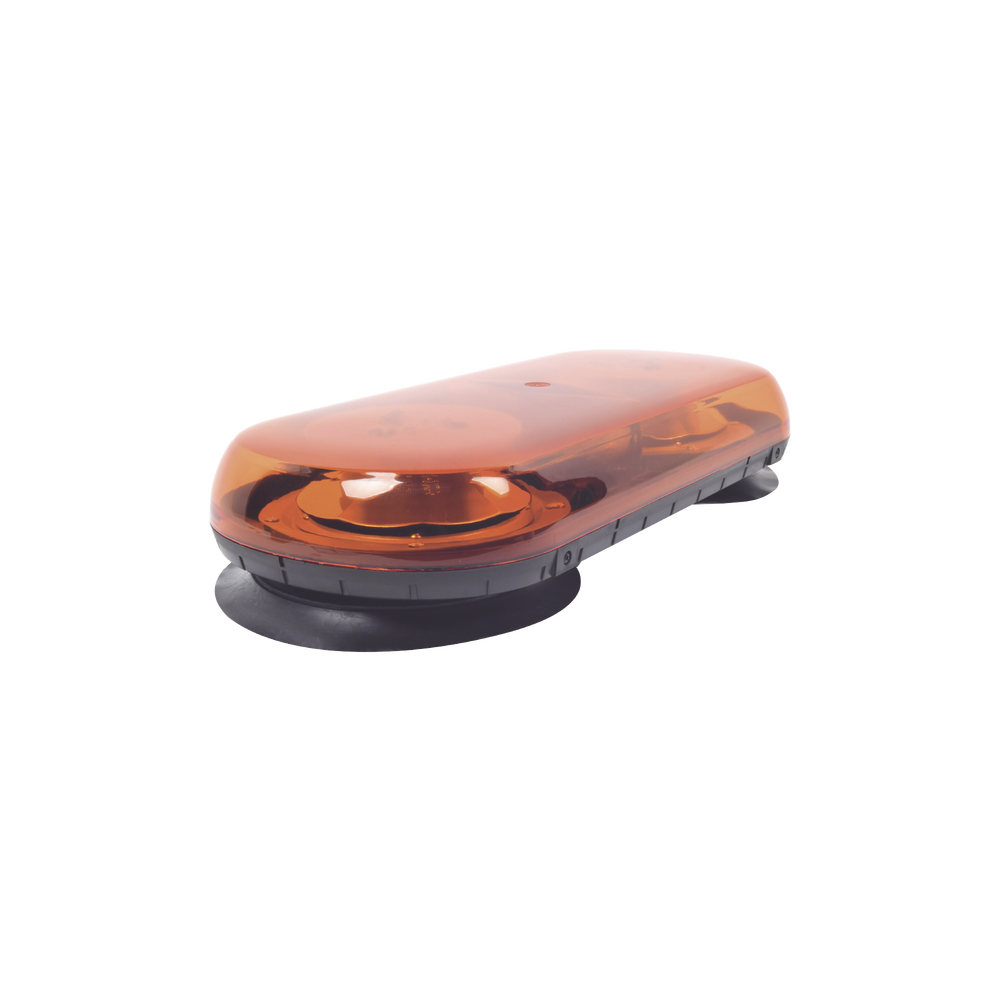 Mini Barra con 18 LED, Color Ámbar con Montaje Magnético de Succión