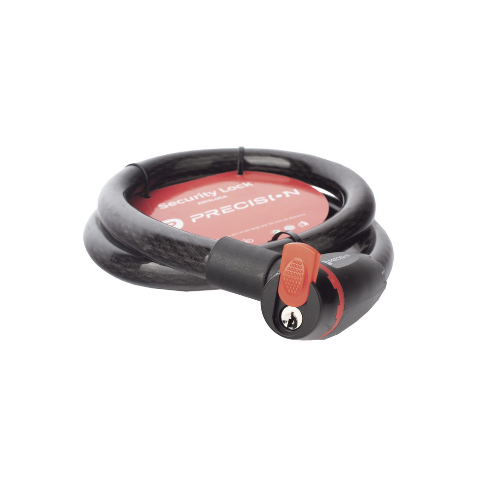 Candado para Bicicleta, Moto o similar de 20 x 1000 mm Cierre por Llave.