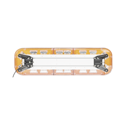 Barra de luces de 47" con 88 LEDs de alta potencia, color ámbar, ideal para equipar unidades de seguridad privada, minería e industria