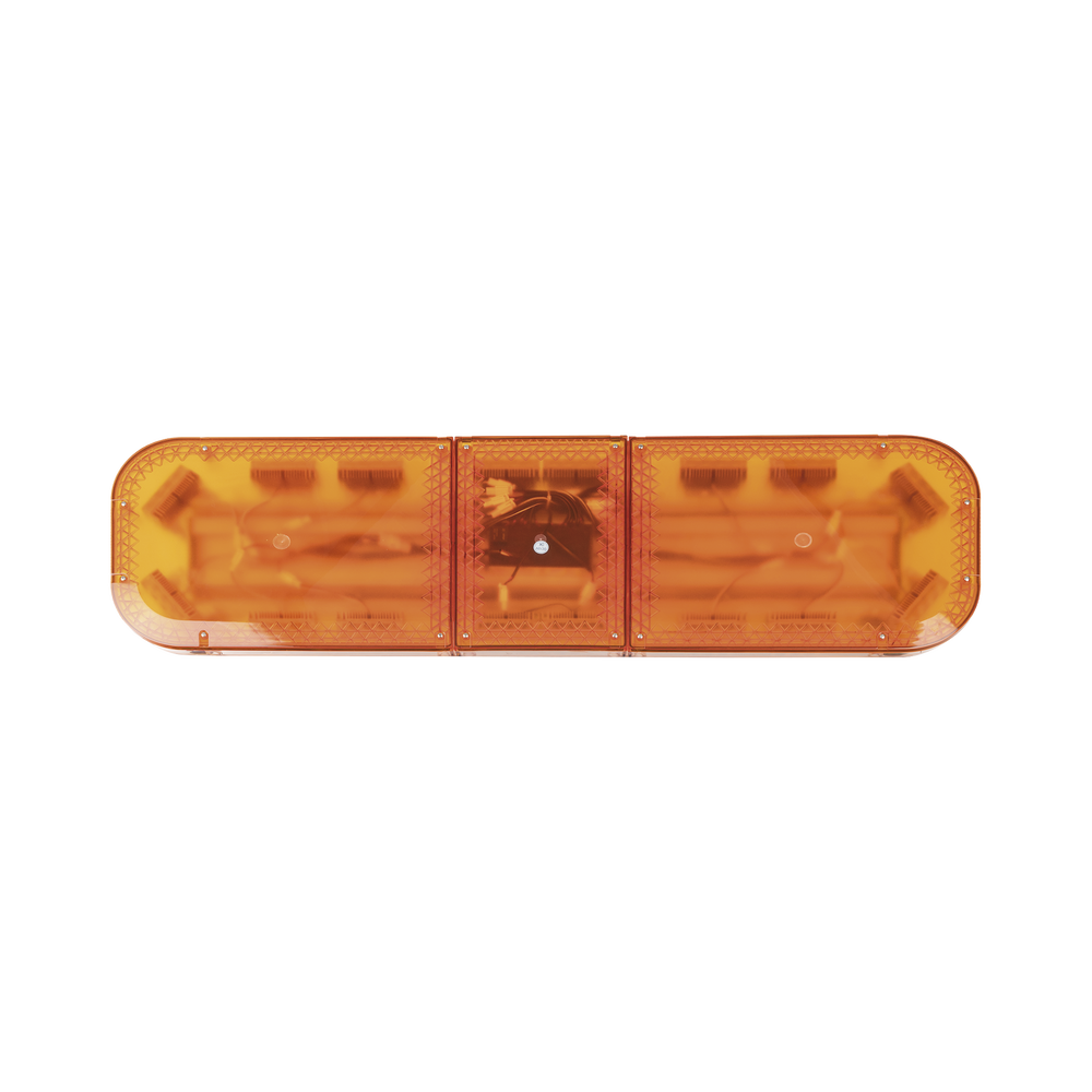 Barra de luces de 47" con 88 LEDs de alta potencia, color ámbar, ideal para equipar unidades de seguridad privada, minería e industria